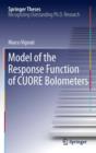Image for Model of the Response Function of CUORE Bolometers