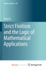 Image for Strict Finitism and the Logic of Mathematical Applications