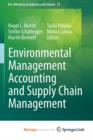 Image for Environmental Management Accounting and Supply Chain Management