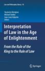 Image for Interpretation of Law in the Age of Enlightenment
