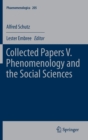 Image for Collected Papers V. Phenomenology and the Social Sciences
