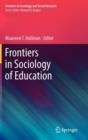 Image for Frontiers in Sociology of Education