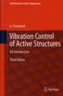 Image for Vibration control of active structures  : an introduction