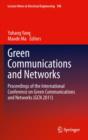 Image for Green Communications and Networks
