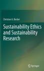 Image for Sustainability Ethics and Sustainability Research