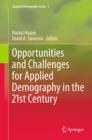 Image for Opportunities and challenges for applied demography in the 21st century