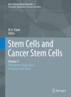 Image for Stem cells and cancer stem cells: therapeutic applications in disease and injury.