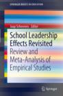 Image for School leadership effects revisited: review and meta-analysis of empirical studies