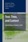 Image for Text, Time, and Context : Selected Papers of Carlota S. Smith