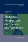 Image for Historical Perspectives on Erklaren and Verstehen