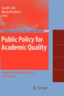 Image for Public Policy for Academic Quality