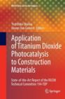Image for Application of Titanium Dioxide Photocatalysis to Construction Materials