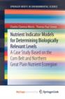 Image for Nutrient Indicator Models for Determining Biologically Relevant Levels