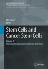 Image for Stem cells and cancer stem cells  : therapeutic applications in disease and injuryVolume 7