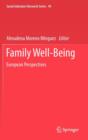 Image for Family well-being  : European perspectives