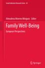 Image for Family well-being: European perspectives