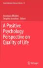 Image for A Positive Psychology Perspective on Quality of Life