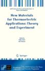 Image for New materials for thermoelectric applications  : theory and experiment