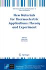 Image for New materials for thermoelectric applications: theory and experiment