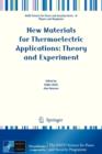 Image for New Materials for Thermoelectric Applications: Theory and Experiment
