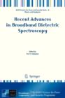 Image for Recent advances in broadband dielectric spectroscopy