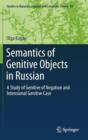 Image for Semantics of Genitive Objects in Russian