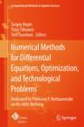 Image for Numerical methods for differential equations, optimization, and technological problems  : dedicated to professor P. Neittaanmèaki on his 60th birthday