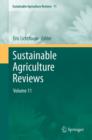 Image for Sustainable agriculture reviews. : Volume 11