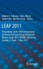 Image for LEAP 2011
