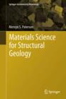 Image for Materials science for structural geology
