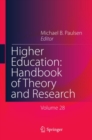 Image for Higher education: handbook of theory and research. : Volume 28