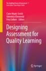 Image for Designing assessment for quality learning