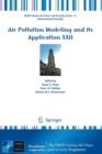 Image for Air Pollution Modeling and its Application XXII