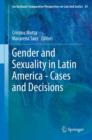 Image for Gender and sexuality in Latin America: cases and decisions