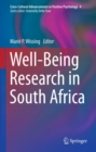 Image for Well-being research in South Africa : 4