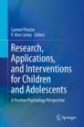 Image for Research, applications, and interventions for children and adolescents: a positive psychology perspective