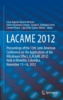 Image for LACAME 2012: proceedings of the 13th Latin American Conference on the Applications of the Mossbauer Effect (LACAME 2012), held in Medellin, Colombia, November 11-16, 2012