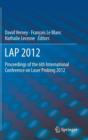 Image for LAP 2012  : Proceedings of the 6th International Conference on Laser Probing 2012