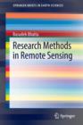 Image for Research methods in remote sensing