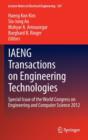 Image for IAENG Transactions on Engineering Technologies : Special Issue of the World Congress on Engineering and Computer Science 2012