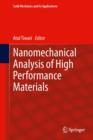 Image for Nanomechanical analysis of high performance materials : 203