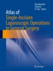 Image for Atlas of single-incision laparoscopic operations in general surgery