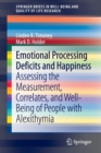 Image for Emotional Processing Deficits and Happiness