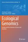Image for Ecological genomics  : ecology and the evolution of genes and genomes