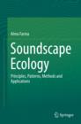 Image for Soundscape ecology: principles, patterns, methods and applications