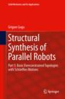 Image for Structural Synthesis of Parallel Robots: Part 5: Basic Overconstrained Topologies with Schonflies Motions : 206