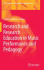 Image for Research and Research Education in Music Performance and Pedagogy