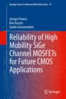 Image for Reliability of high mobility SiGe channel MOSFETs for future CMOS applications