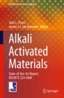 Image for Alkali activated materials: state-of-the-art report, RILEM TC 224-AAM