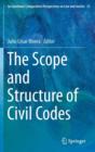 Image for The scope and structure of civil codes